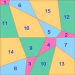 area magic square