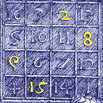 Dürer's famous magic square of 1514